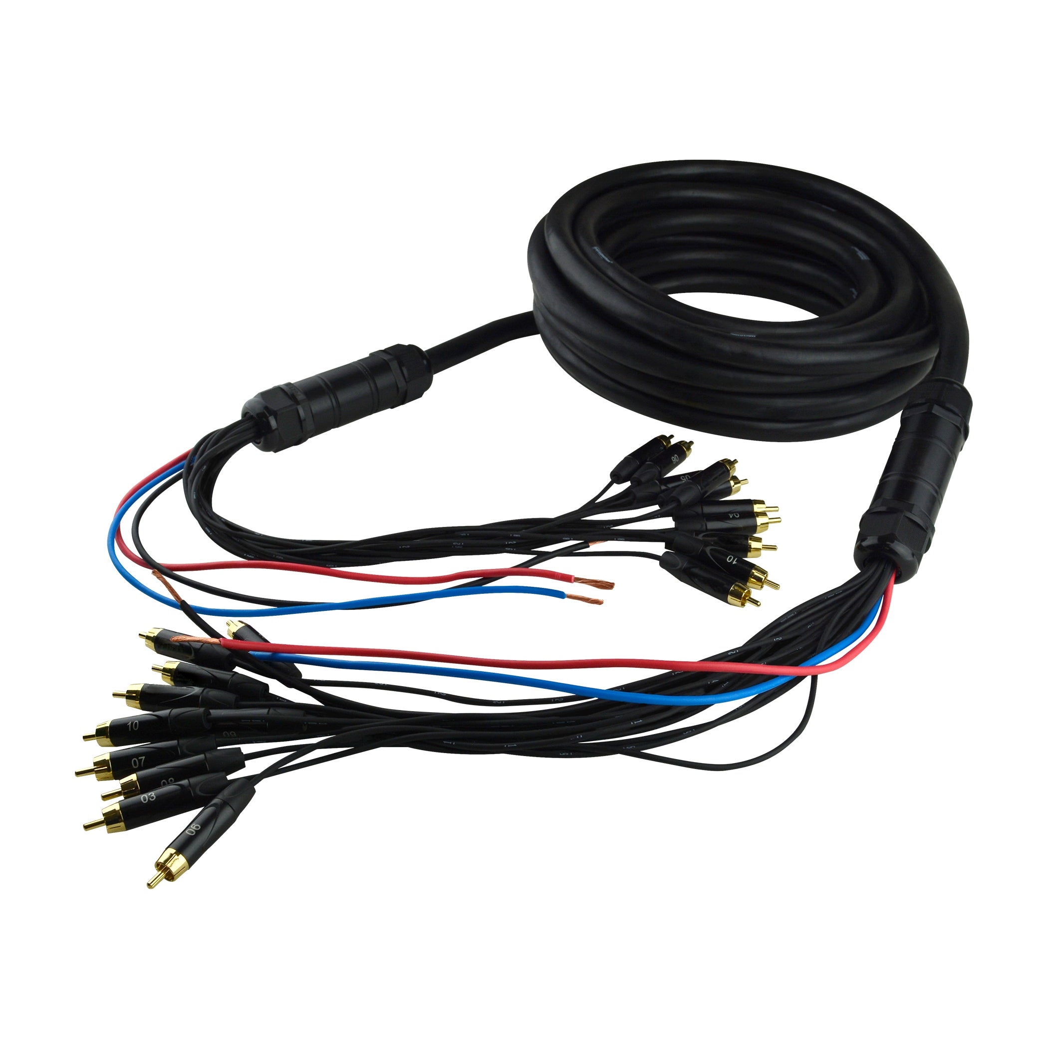 30Ft Multi Pair Cable (ADP SNKR10 30) - High-Speed Durable Audio/Video Cable for Home Theater, Gaming & Studio Setup - Perfect for Speakers, Monitors & AV Equipment