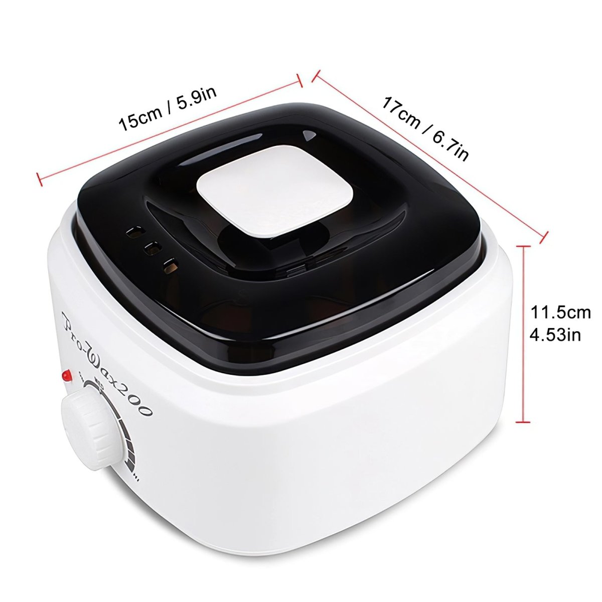 Adjustable Temperature Wax Warmer for Hair Removal - Professional Salon & At-Home Use - Perfect for Legs, Bikini, Face & Body Waxing