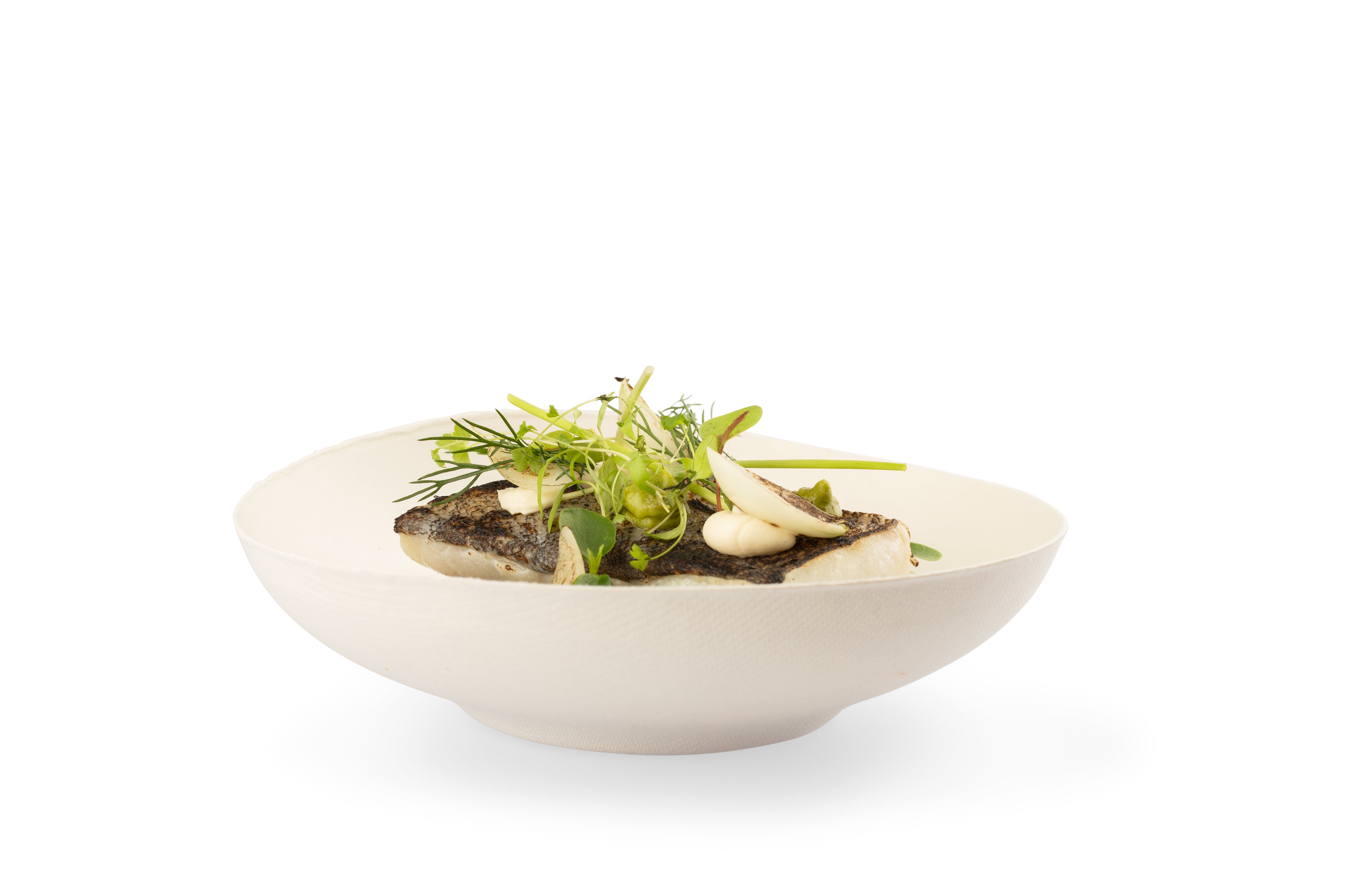 Bagastro Midori Wide Bowl - Large Ceramic Serving Bowl for Salads, Pasta, and Snacks - Perfect for Entertaining, Family Dinners, and Kitchen Decor