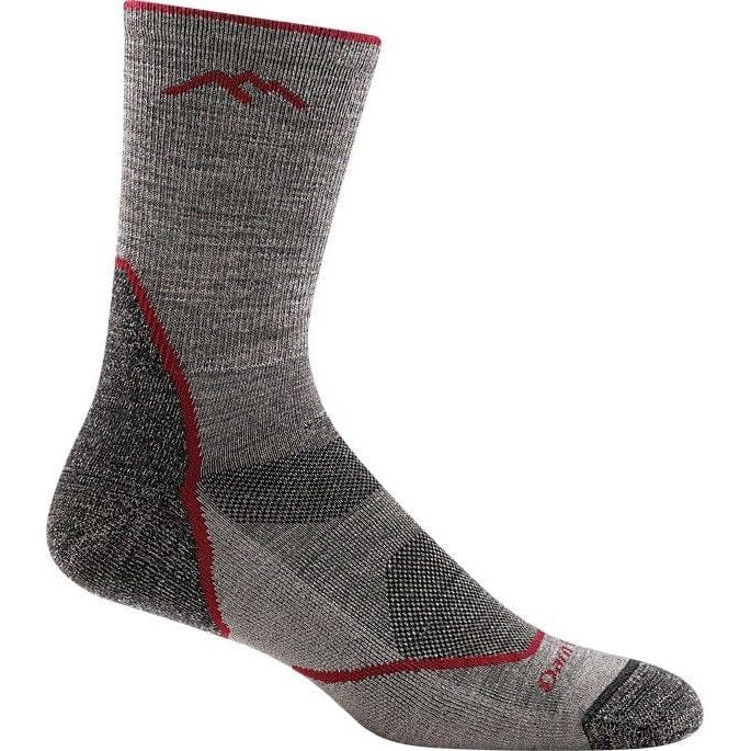 Darn Tough Light Hiker Micro Crew Lightweight Hiking Socks for Men - Moisture-Wicking & Cushioned for All-Day Comfort on Trails, Camping, and Outdoor Adventures