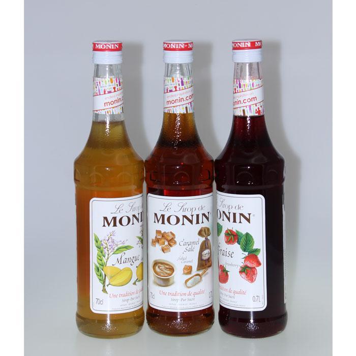 Monin Premium Syrups - Gourmet Coffee & Cocktail Flavoring Syrups for Baristas & Home Mixologists - Perfect for Lattes, Smoothies, Desserts & Mocktails