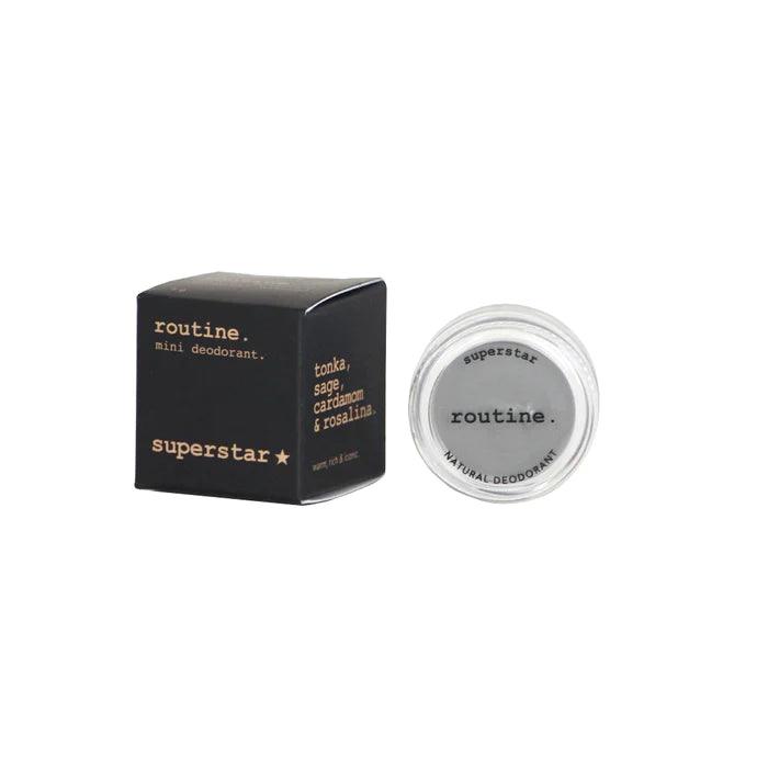 Routine Natural Deodorant Mini 5g | Aluminum-Free & Vegan | Fresh Scent for Daily Use | Perfect for Gym, Travel & On-the-Go | Free Gift Included