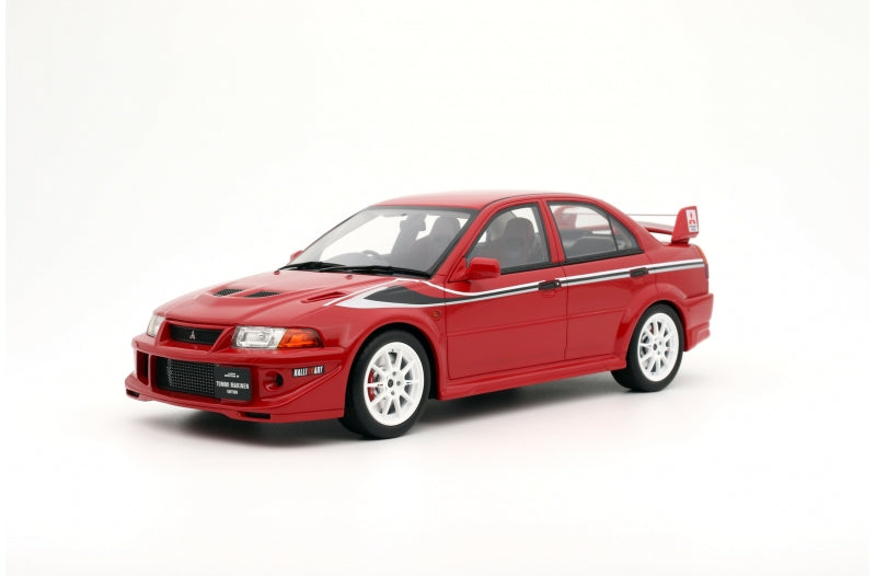 1:18 Scale Ottomobile Mitsubishi Lancer EVO VI Tommi Makinen Edition Diecast Model Car - Collectible Vehicle for Display & Racing Enthusiasts