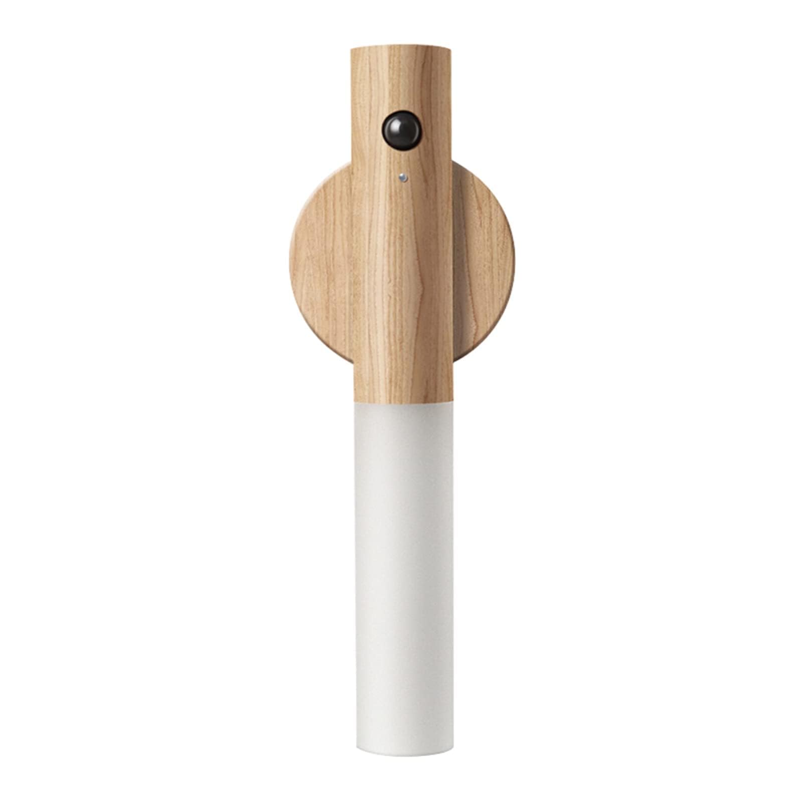 Wooden Motion Sensor Night Light - Rechargeable LED for Hallway & Stairs