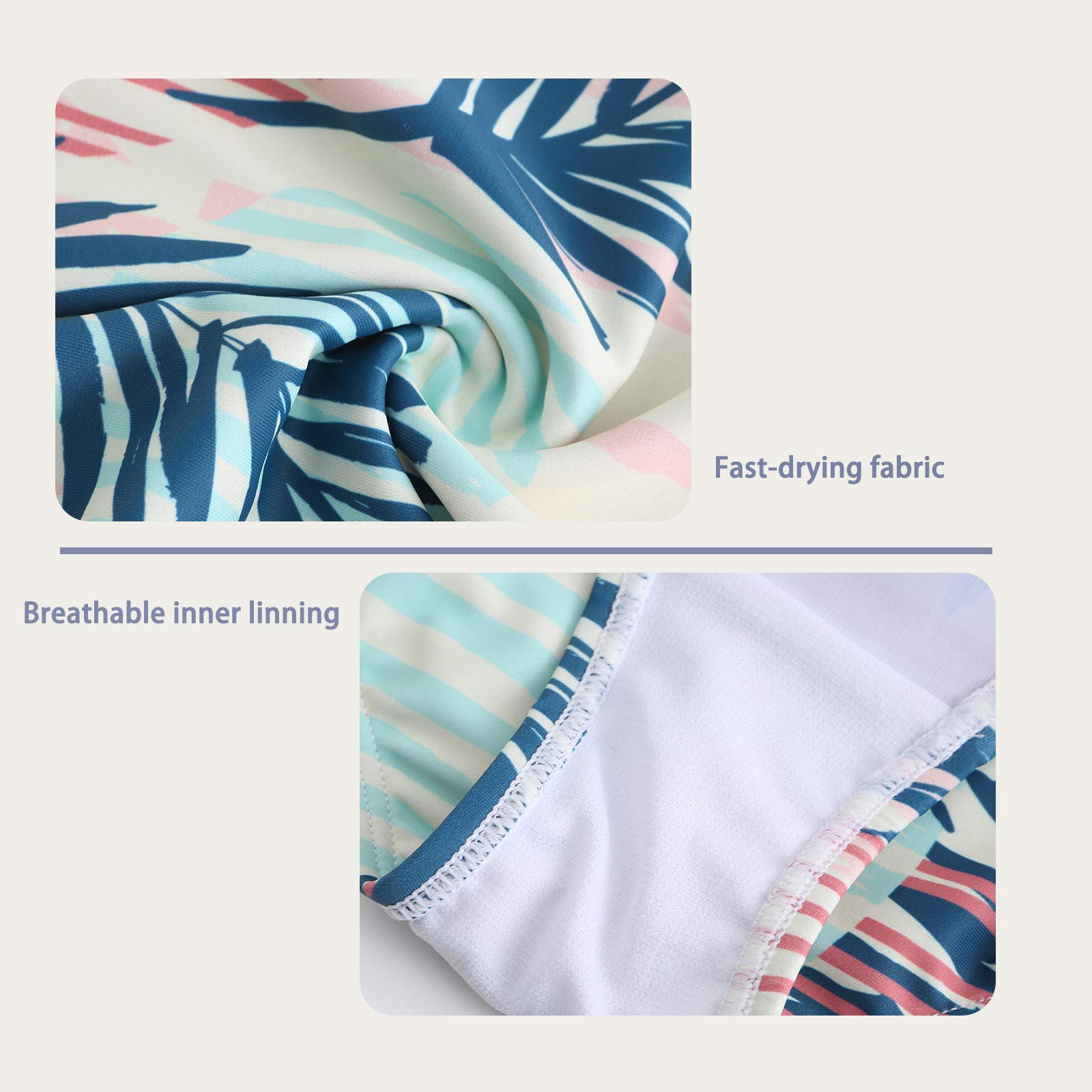 Girls One Piece Swimsuits - Striped Rainbow Bathing Suit for Kids | Perfect for Beach, Pool & Summer Vacation