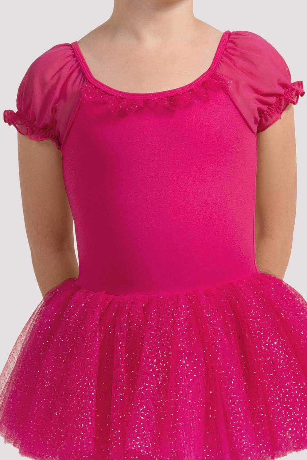 Mirella Miami Cap Sleeve Tutu Dress for Girls | Elegant Party Outfit | Perfect for Birthday, Dance Recital & Special Occasions
