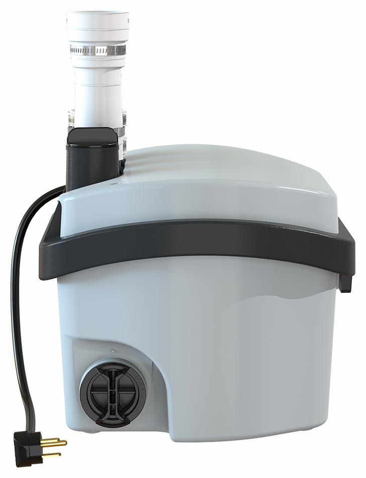 1/6HP Compact Drain Pump 115V - Liberty Pumps 406 - High Efficiency Sump Pump for Basement, Crawl Space & Laundry Room Flood Prevention