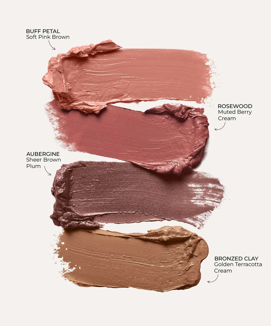 Multi-Use Ceramide Cream Lip & Cheek Palette - Hydrating Moisturizing Makeup for Dry Skin - Perfect for Daily Use, Travel & On-the-Go Touch Ups