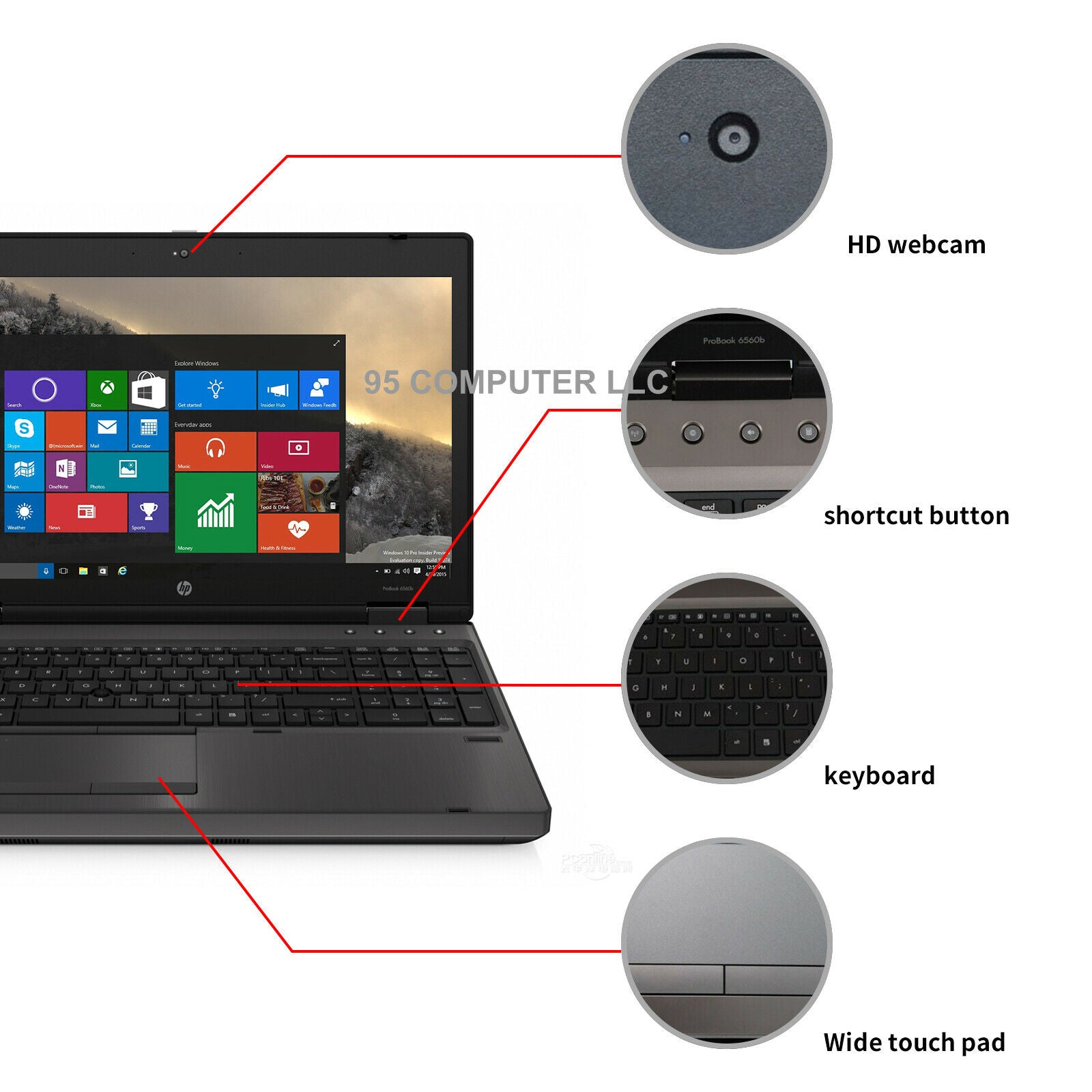 Refurbished HP ProBook 6560b 15.6
