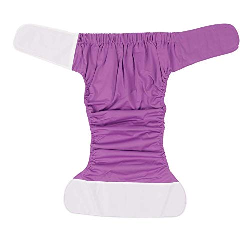 **Waterproof Reusable Adult Diaper Cover - Washable Cloth Nappy for Elderly & Incontinence - Comfortable Pocket Diaper for Day & Night Use**