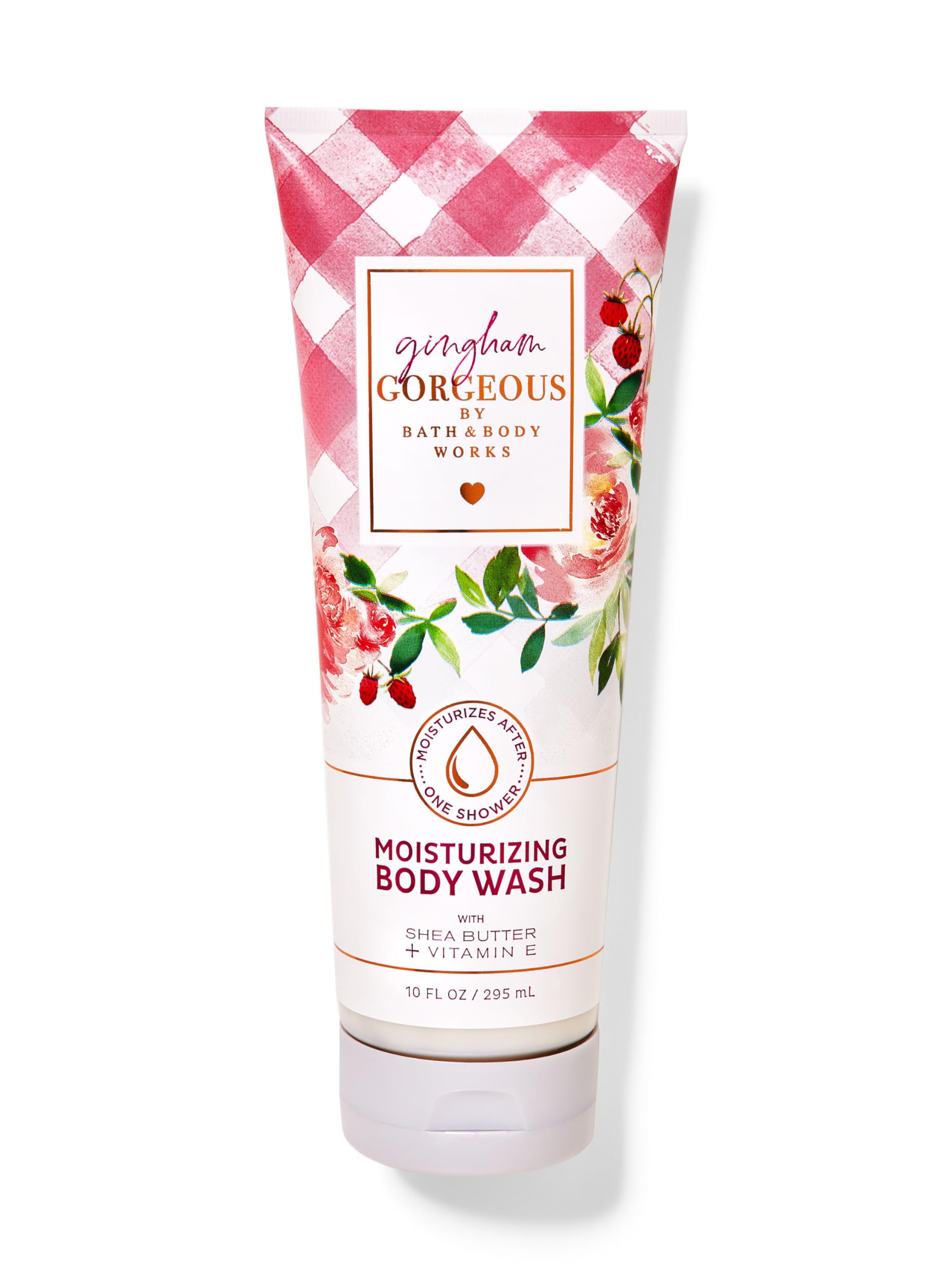 Bath & Body Works Gingham Gorgeous Moisturizing Body Wash 10 fl oz (295 ml) - Hydrating & Refreshing Shower Gel for Soft, Smooth Skin - Perfect for Daily Use & Gift Giving