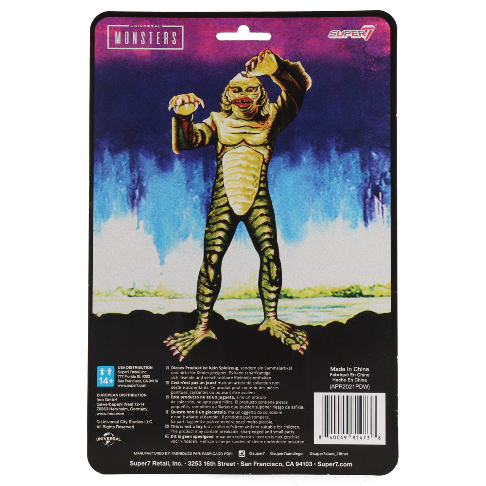 Creature from the Black Lagoon Super 7 Monsters ReAction Figure - Classic Horror Movie Collectible for Display & Home Decor