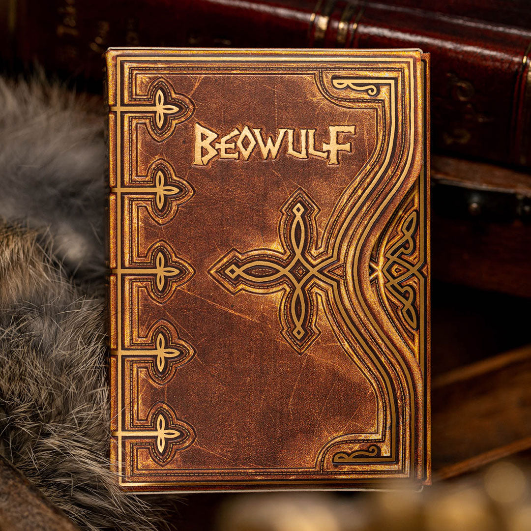 Beowulf Gilded Luxury Playing Cards - Premium Gold Foil Deck for Poker, Magic Tricks & Collectibles - Perfect for Game Nights, Gifts & Cardistry