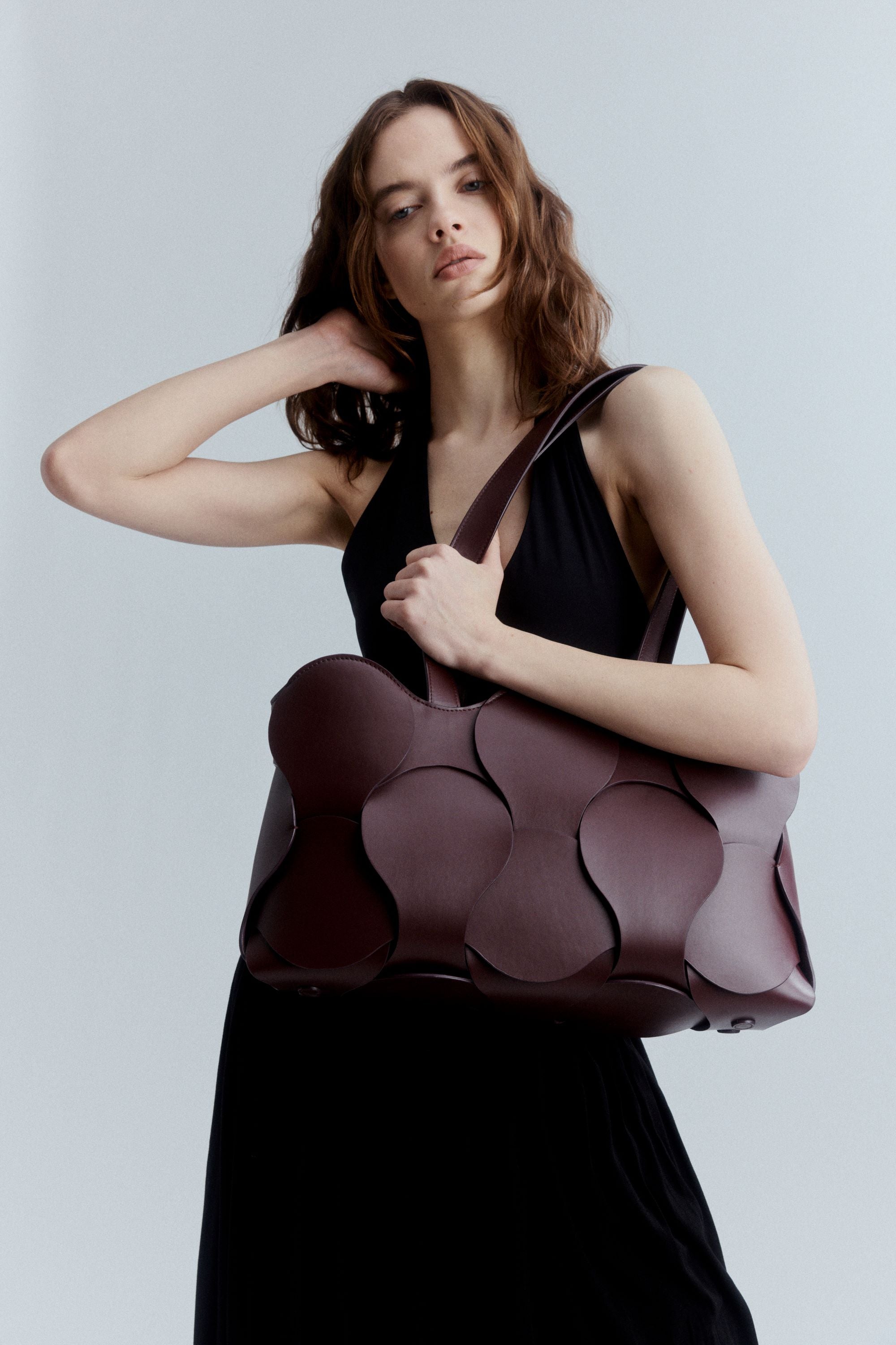 Gigi Tote Bag in Oxblood Red - Stylish Leather Handbag for Women, Perfect for Work, Travel & Everyday Use