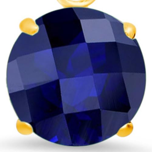 Created Blue Sapphire