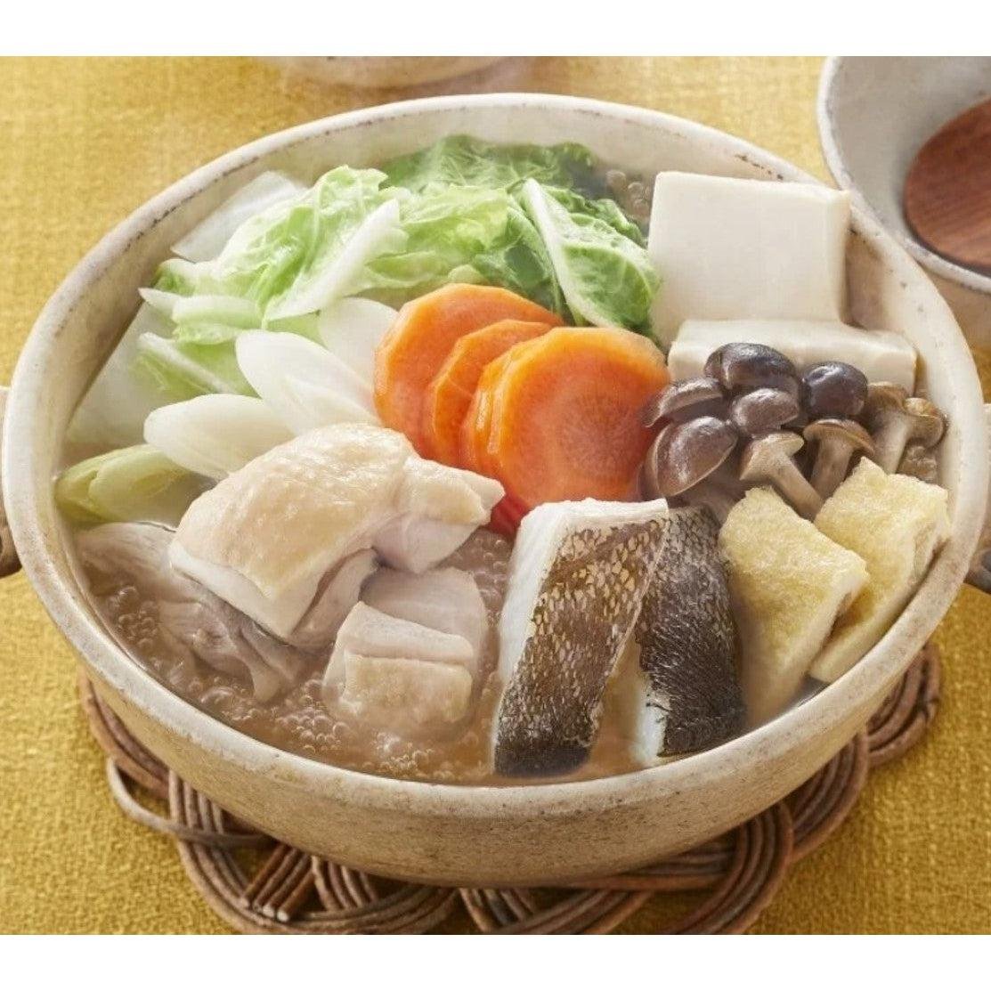 Ajinomoto Nabe Cube Hot Pot Dashi Stock - Seafood Flavor (7 Cubes) | Japanese Soup Base for Shabu Shabu, Sukiyaki & Home Cooking