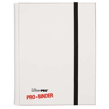 Ultra Pro 9-Pocket White PRO-Binder - Premium Trading Card Protector for Collectors | Perfect for MTG, Pokemon & Sports Cards Storage & Organization