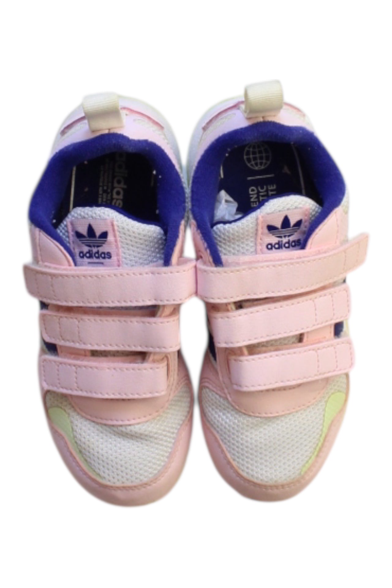 Adidas Velcro Sneakers for Men & Women - Lightweight Comfortable Walking Shoes EU 28 - Perfect for Running, Gym, and Casual Wear