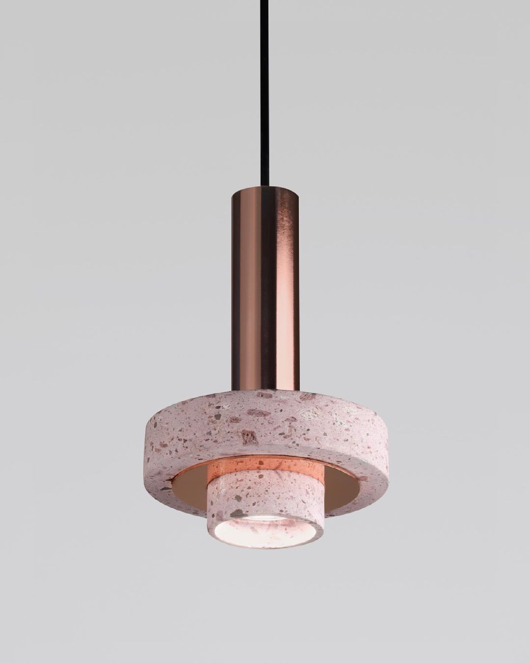 Ambra Pendant Lamp - Modern Hanging Light Fixture for Dining Room, Kitchen, or Living Room Decor - Elegant Glass Ceiling Light with Adjustable Cord