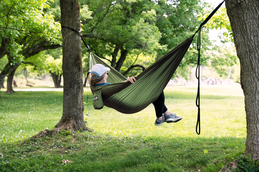Eno TravelNest Hammock with Heavy-Duty Straps - Portable Camping & Backpacking Gear for Outdoor Adventures