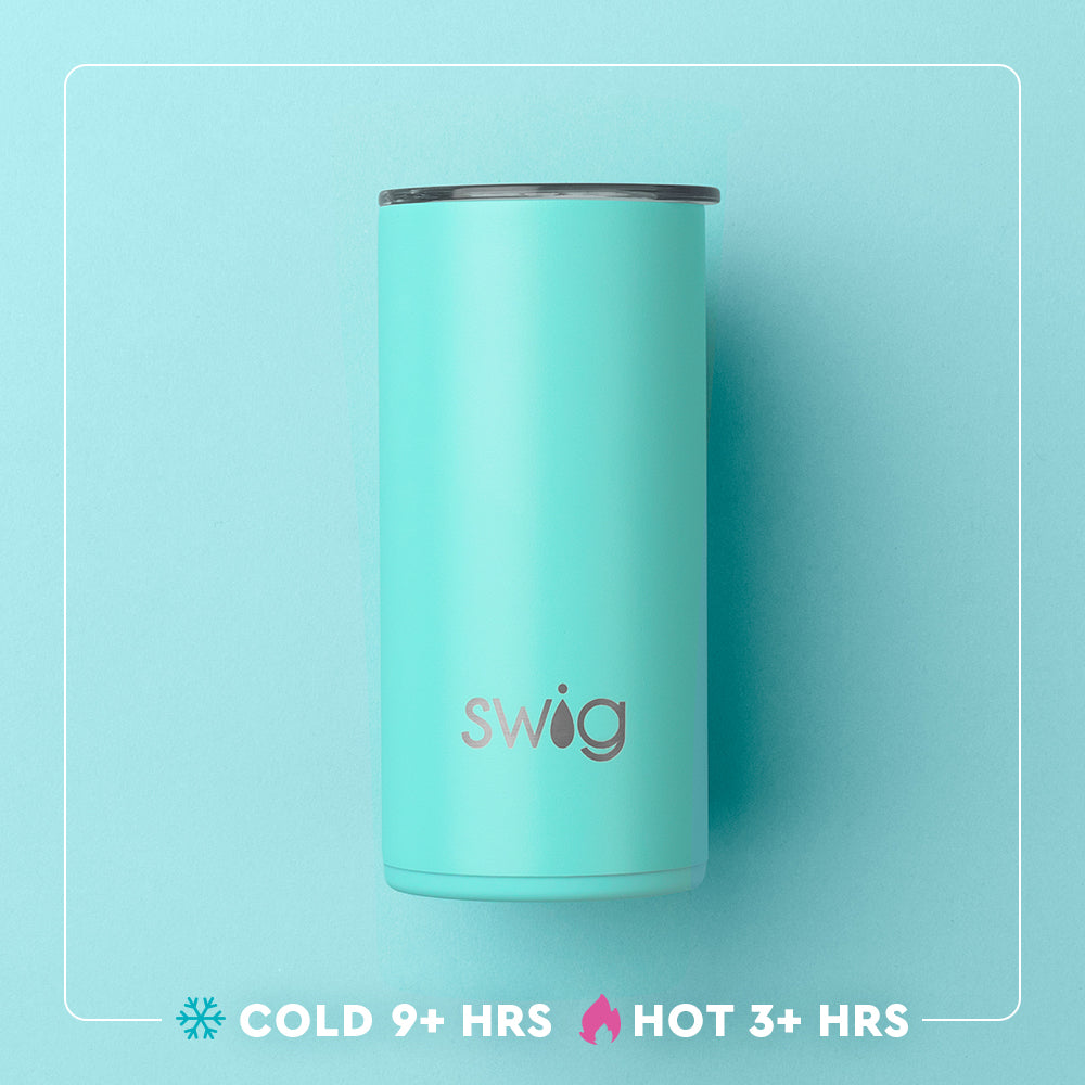 12oz Crimson Slim Tumbler - Insulated Stainless Steel Travel Mug for Hot & Cold Drinks - Perfect for Office, Gym, and Outdoor Adventures