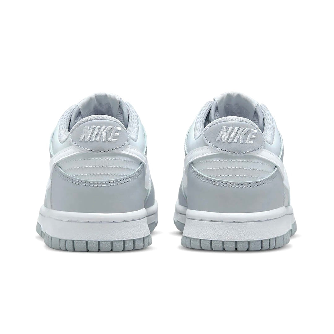Nike Kids PS Dunk Low Sneakers - Pure Platinum White Pre School Basketball Shoes for Boys & Girls - Perfect for School, Play & Casual Wear