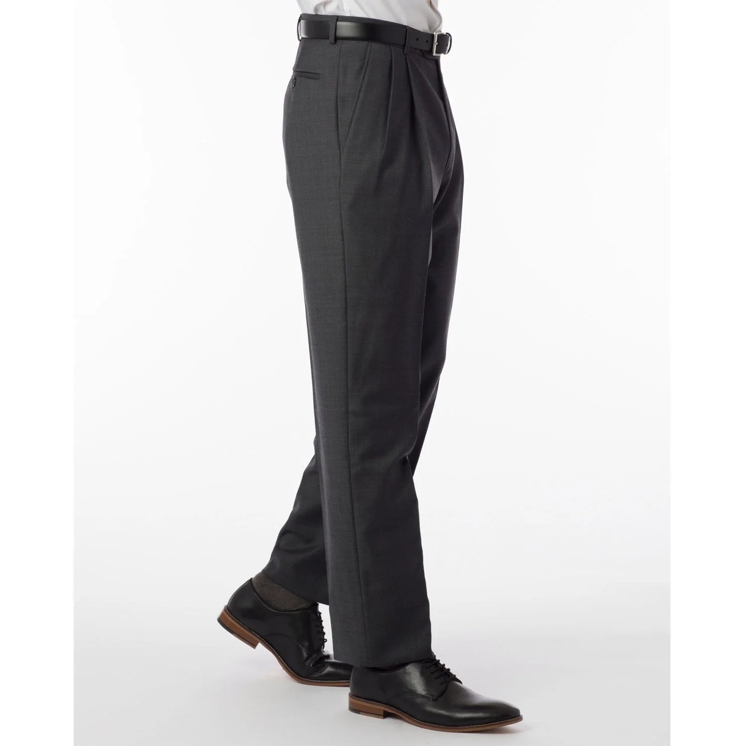 BALLIN Men's Classic Slim Fit Travel Dress Pants - Comfortable & Wrinkle-Resistant for Business, Office & Formal Occasions