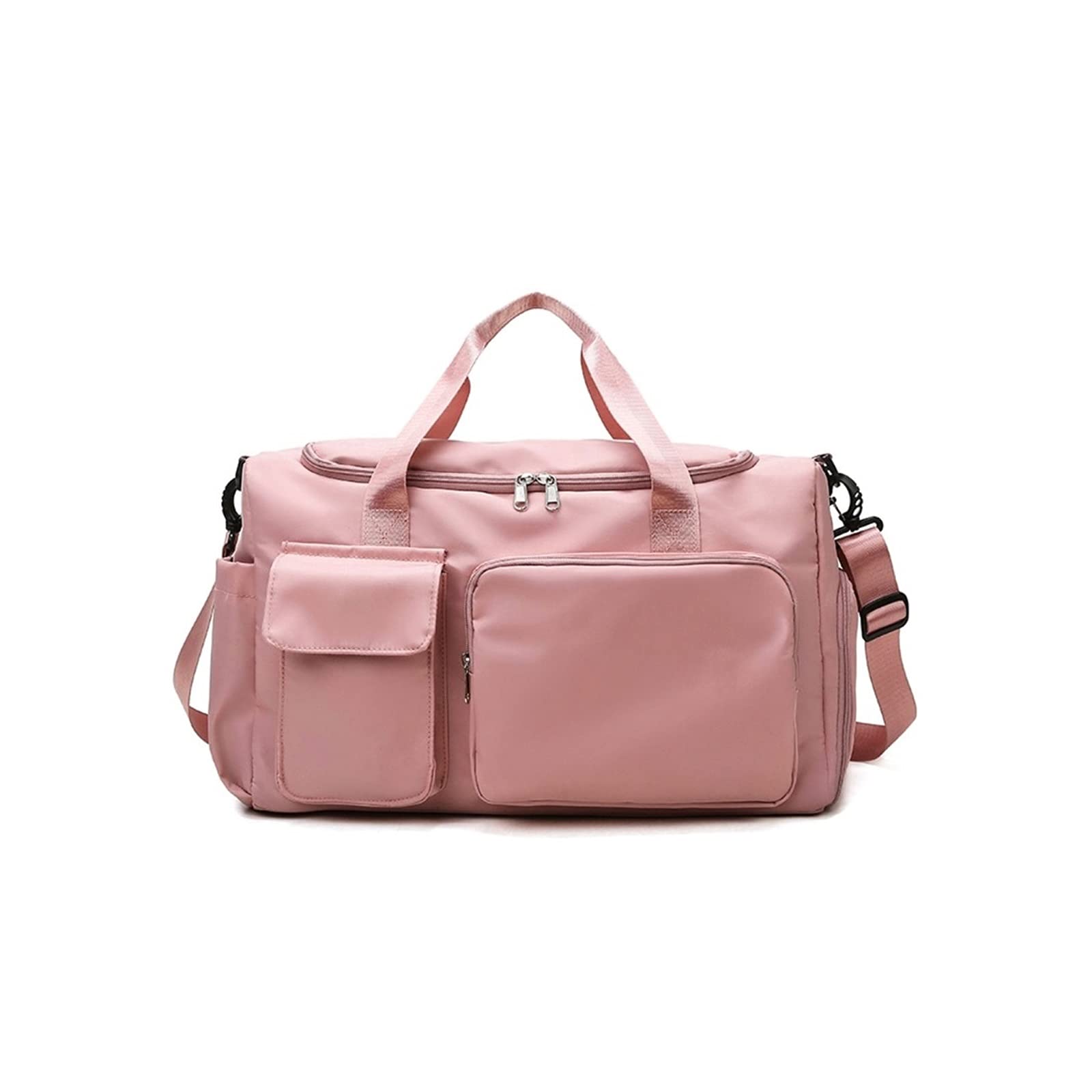 WangchngqingJSB Large Gym Bag for Women - Waterproof Sports Duffel with Wet/Dry Compartments, Yoga Travel Bag, Multi-Functional Weekender Carry-On (Color C) - Perfect for Gym, Yoga, Travel & Weekend Getaways