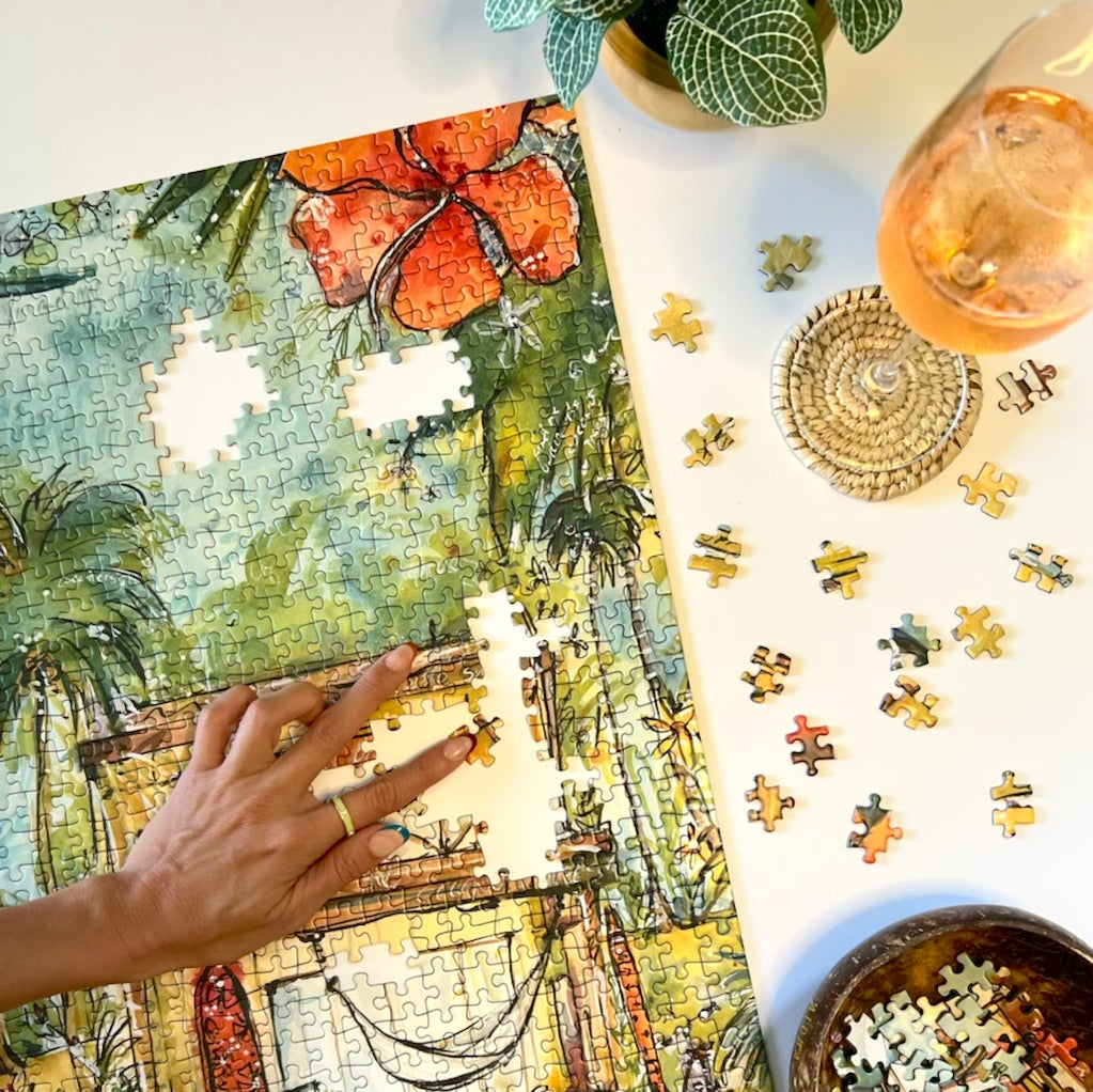 Dream House 1000 Piece Jigsaw Puzzle for Adults - Challenging Puzzle Game for Family Night, Relaxation & Home Decor