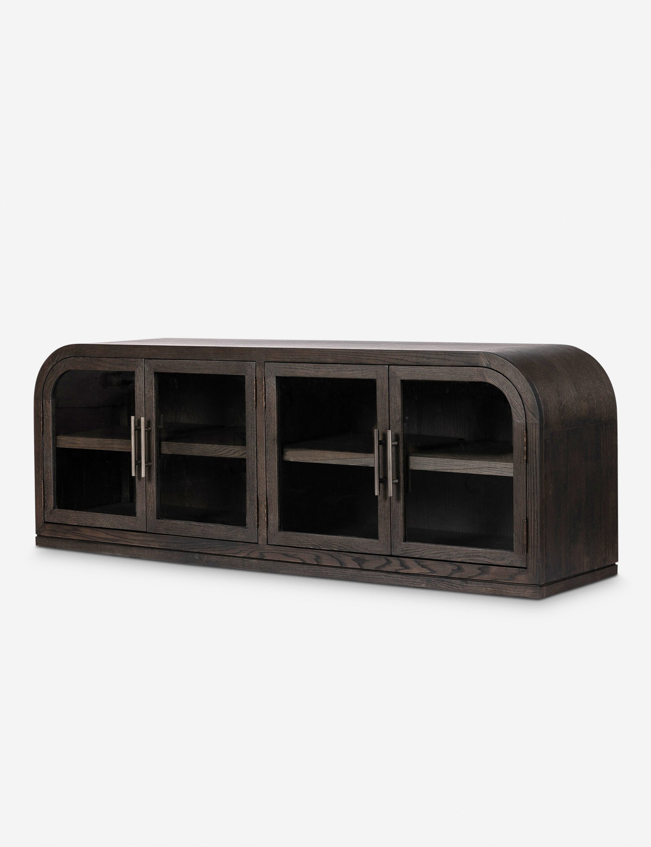 Modern Wooden TV Stand with Storage | 60