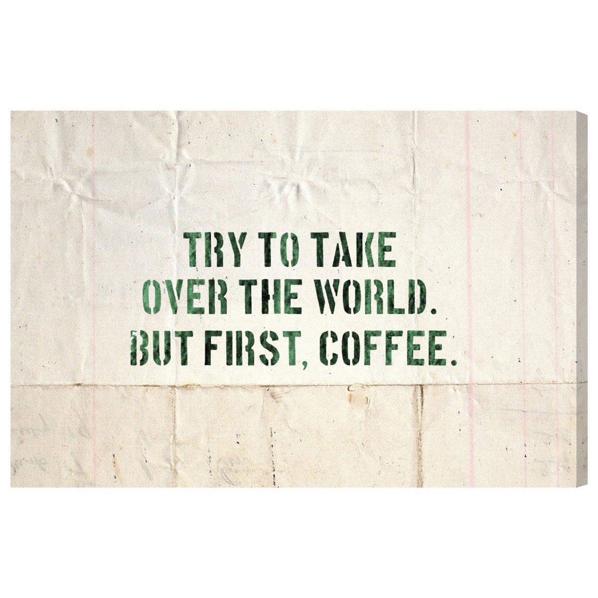 Oliver Gal 'Coffee' Canvas Wall Art - 45
