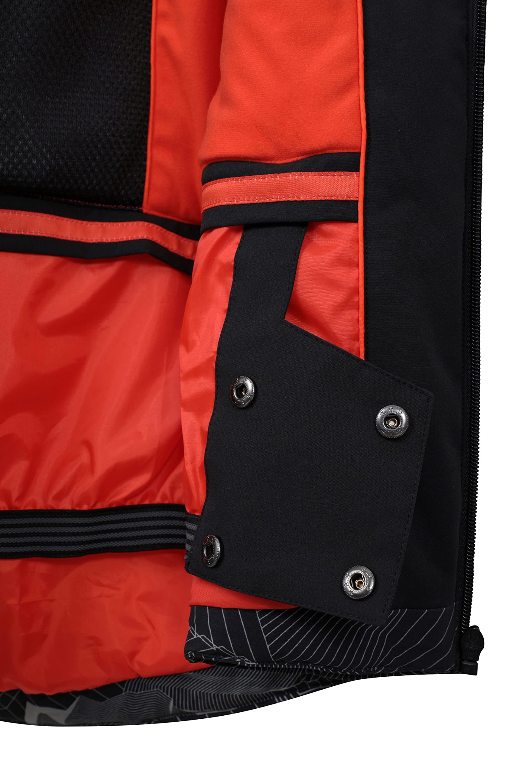 Mountain Warehouse Men's Extreme Padded Ski Jacket - Waterproof Breathable Winter Jacket with Taped Seams for Skiing, Snowboarding & Cold Weather Outdoor Activities