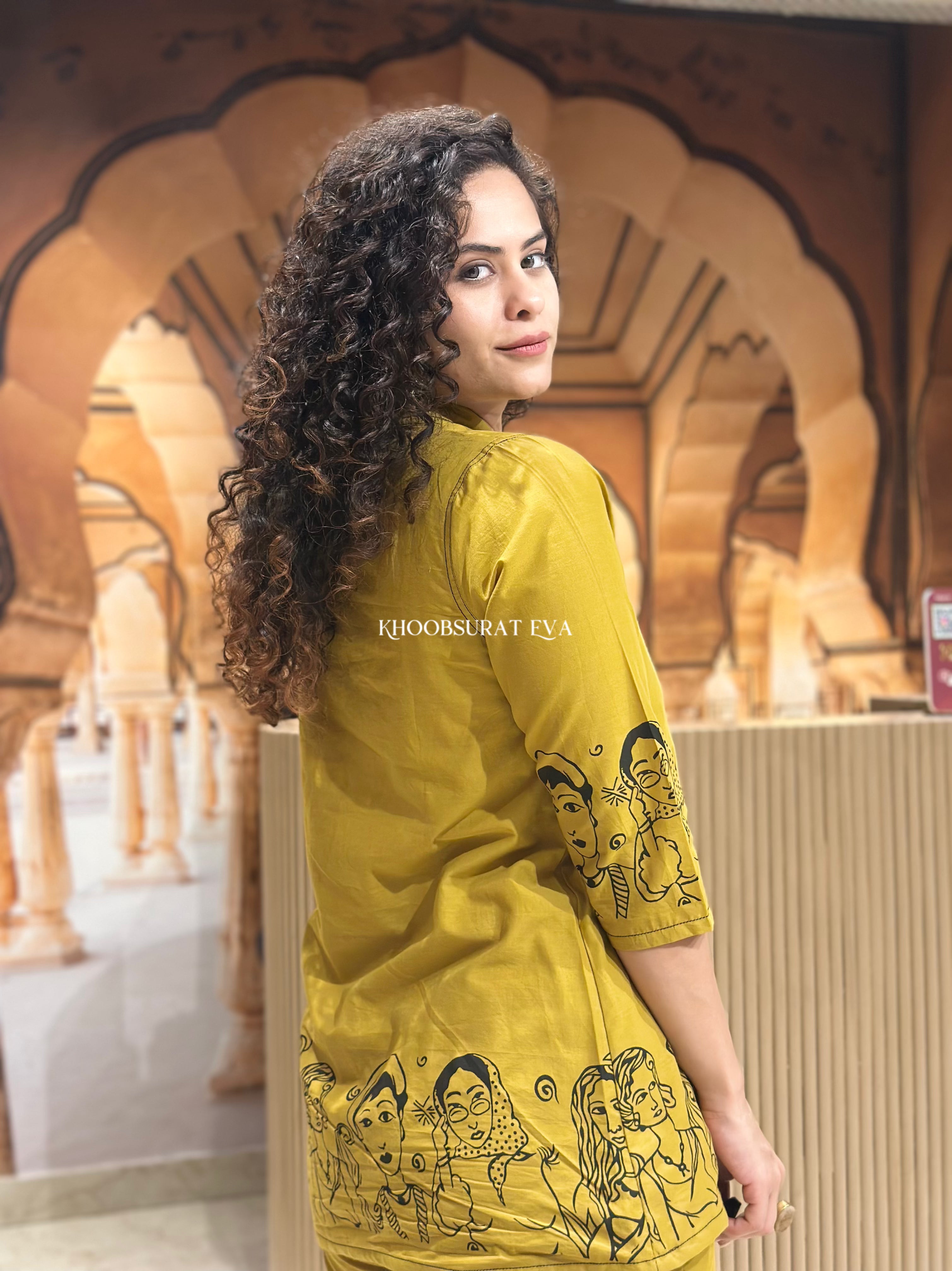 Bright Side Matching Outfit Set - Women's Stylish Lounge & Sleepwear for Home Comfort & Casual Wear