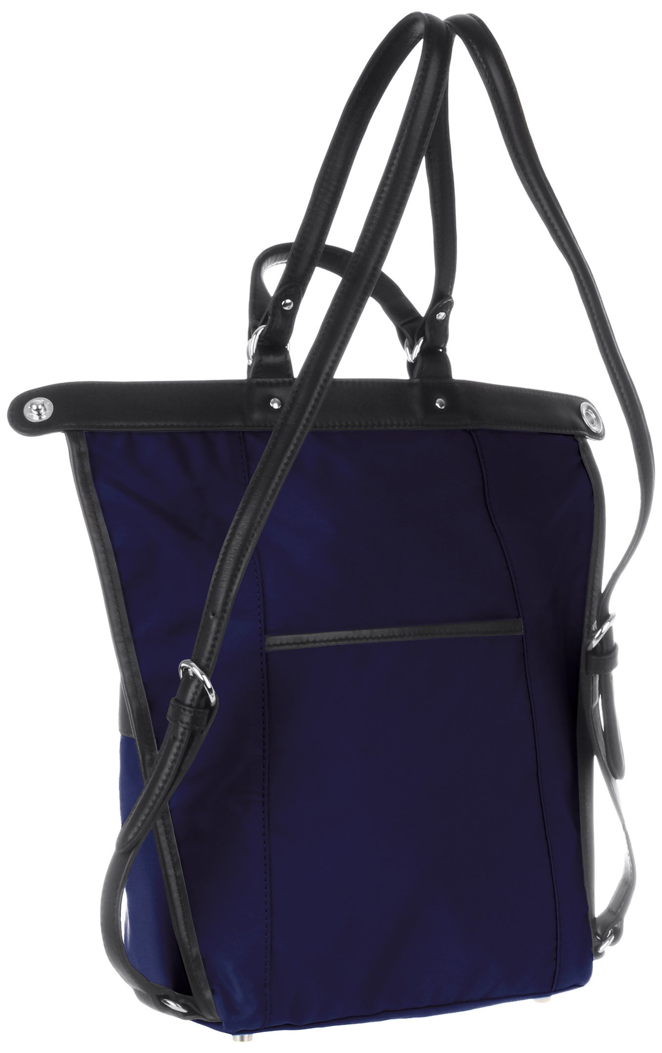 Gotham Gloss Small Backpack for Women - Stylish Waterproof Mini Backpack Purse for Travel, Work & School - Trendy Fashion Shoulder Bag with USB Charging Port