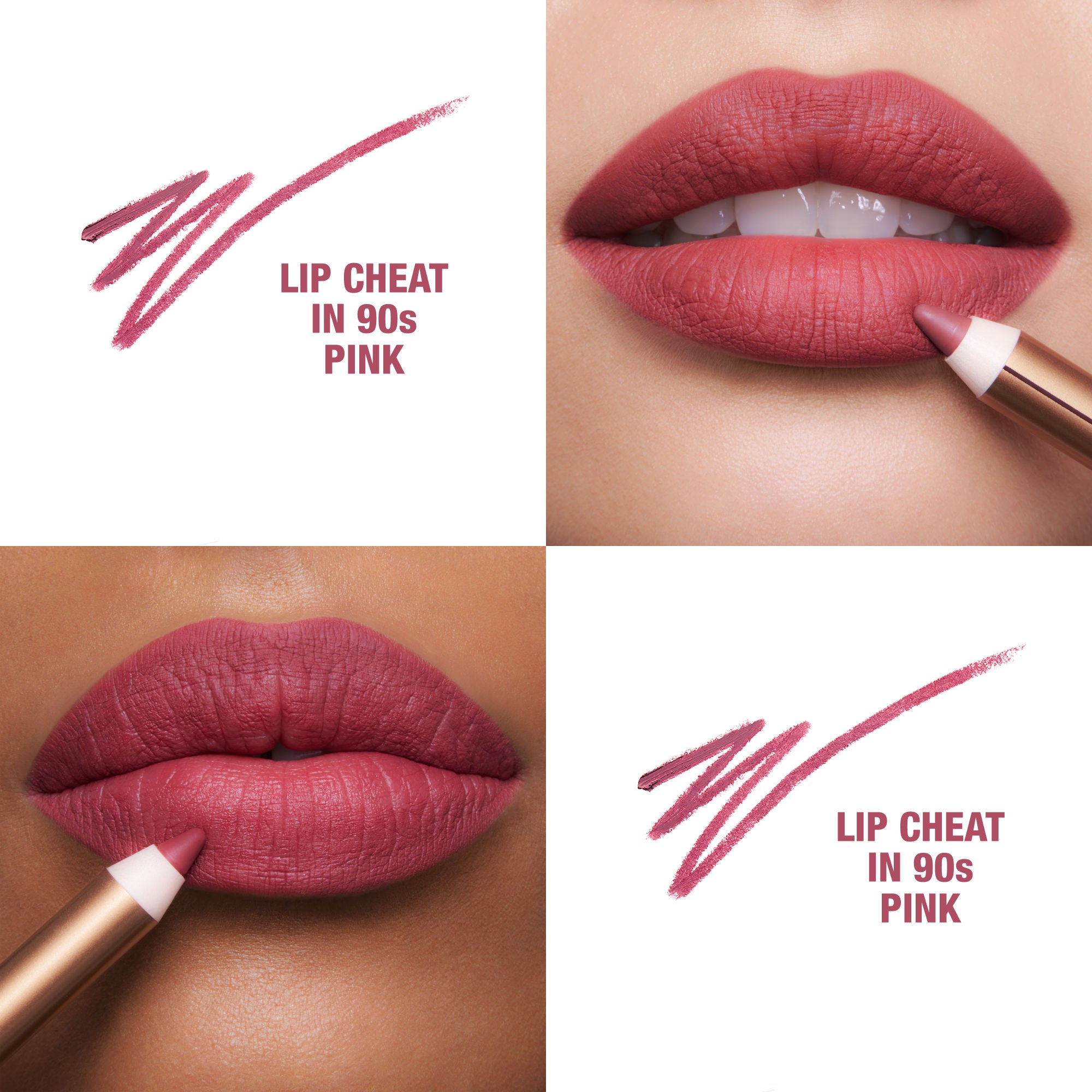 Charlotte Tilbury Lip Cheat Lip Liner - Long-Lasting, Waterproof Lip Pencil for Precise Definition & Fuller Lips | Perfect for Everyday Wear, Date Night & Special Occasions