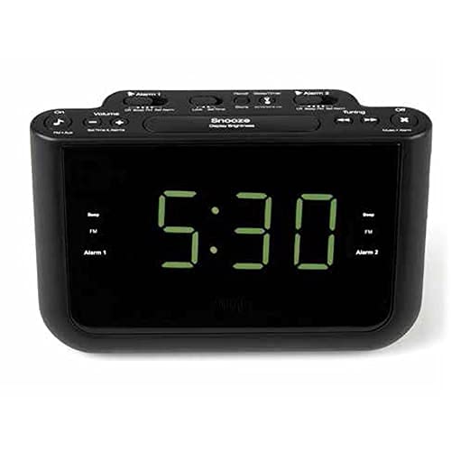 SecureGuard HD 720p USB Charger & Clock Radio Hidden Spy Camera - Covert Nanny Cam with Night Vision for Home Security, Office Monitoring & Baby Watching