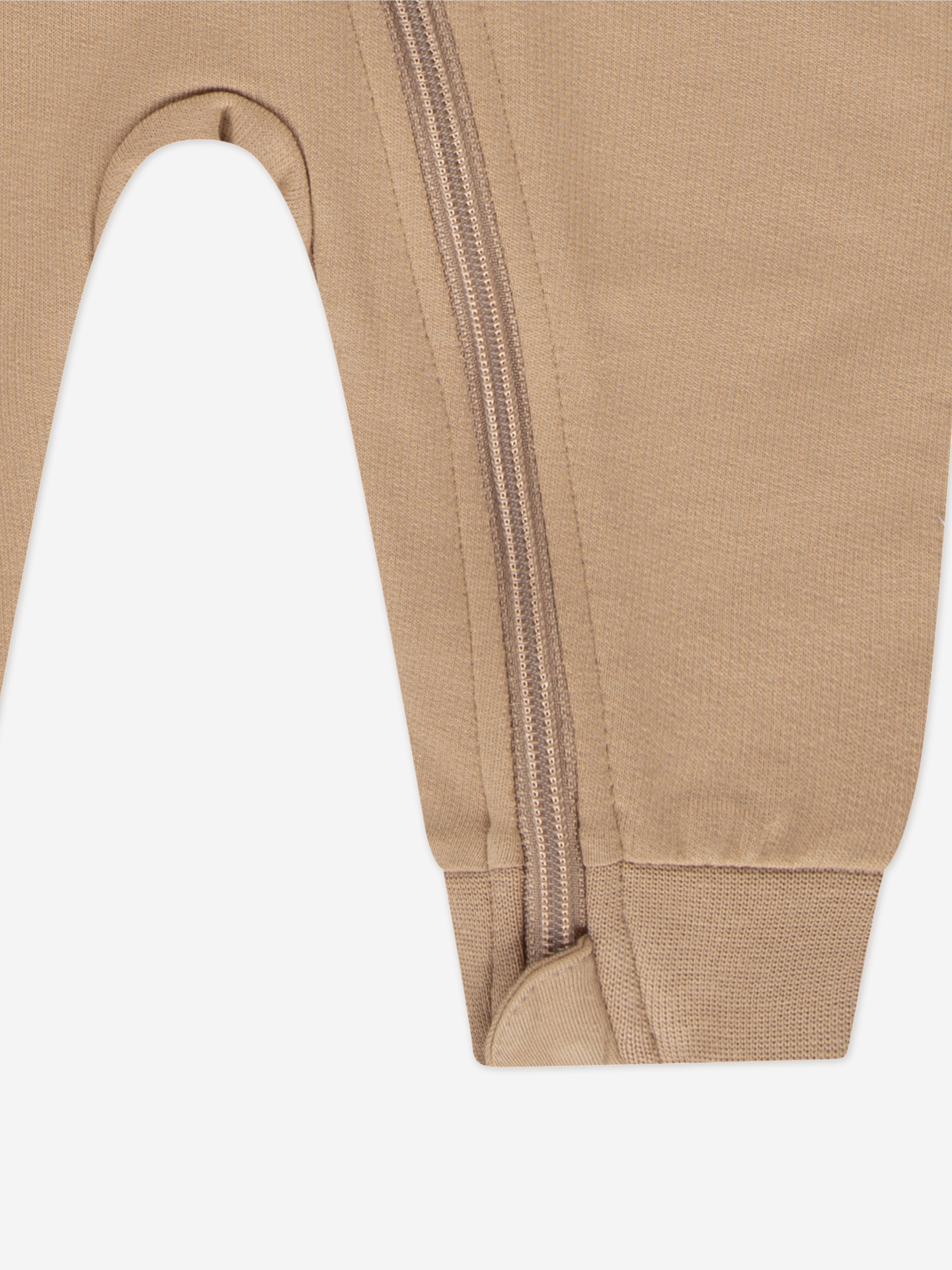 **Baby Jumpman Coverall in Beige - Soft & Stylish Jumpsuit for Infants - Perfect for Playtime, Outings & Photo Shoots**