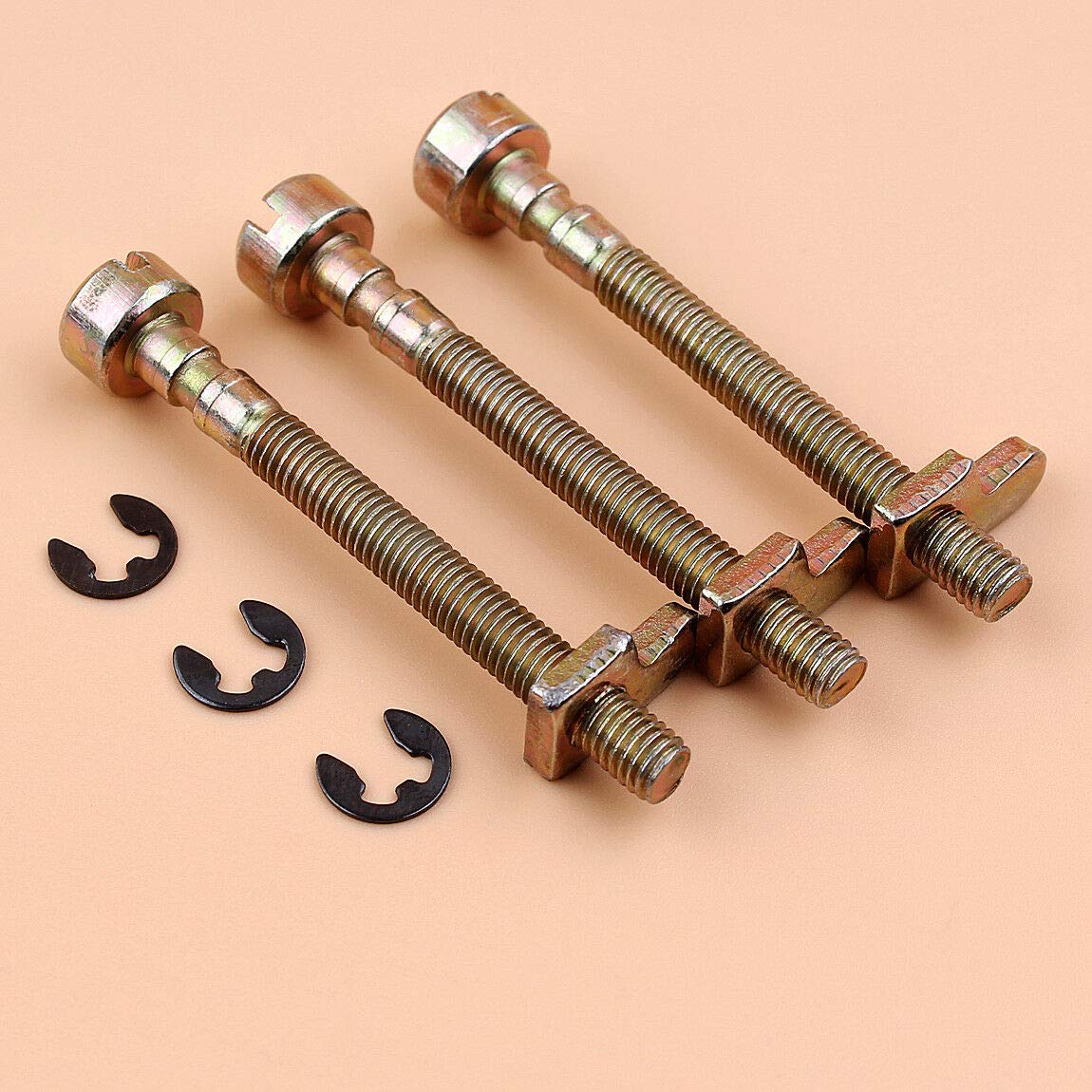 Husqvarna Chainsaw Chain Tensioner Adjuster Screw Replacement Part - Compatible with Models 41, 136, 137, 141, 142, 235, 240 - Perfect for DIY Chainsaw Maintenance and Repair
