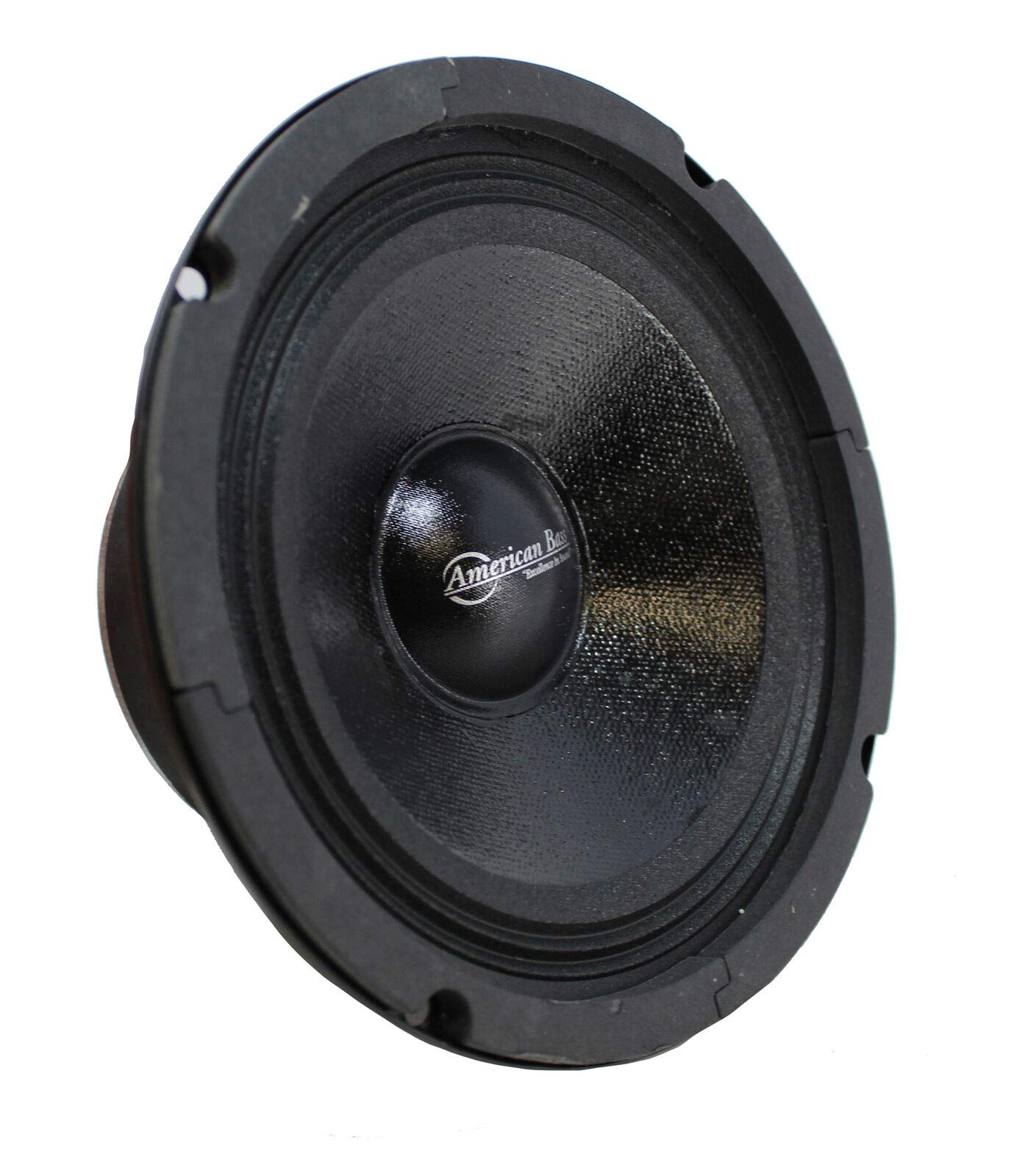 4 x 6.5 Inch 1200W 8 Ohm Midrange Midbass Car Speakers - American Bass SQ-65CB-X - Premium Sound Quality for Car Audio Systems & Home Theater Setups