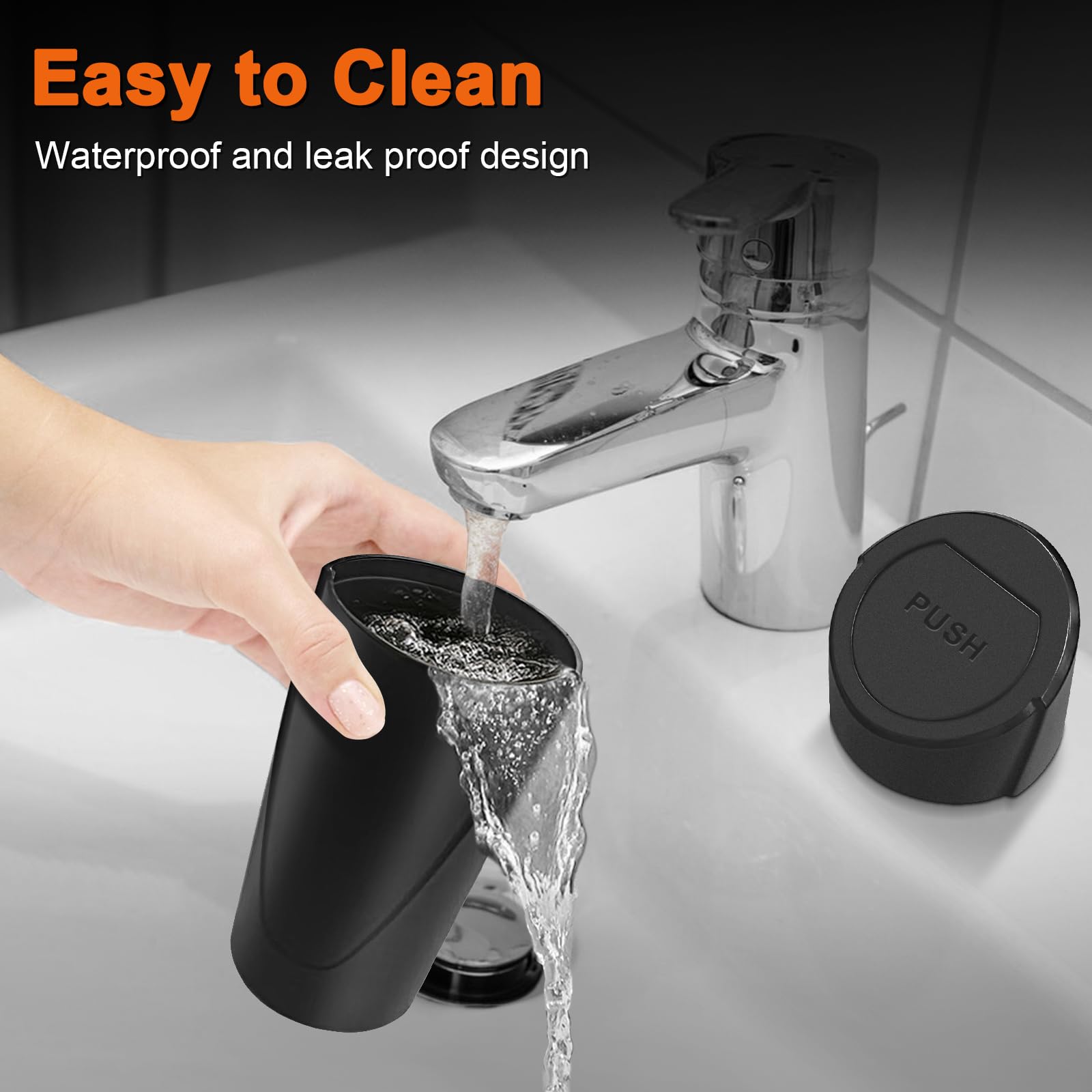 2 Pack Leakproof Car Trash Can with Lid & 60 Trash Bags - Mini Cup Holder Garbage Bin for Vehicle Front/Back Seat - Car Organizer for Home, Office & Travel - Perfect for Road Trips, Commuting & Daily Use