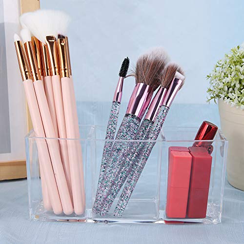 Professional Makeup Brush Organizer & Storage Box - Durable, Easy to Use Cosmetic Brush Holder for Makeup Artists & Beauty Enthusiasts | Perfect for Vanity, Travel & Salon Organization