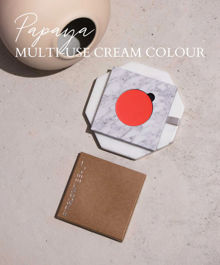 Multi-Use Cream Lip & Cheek Illuminator Refill - Natural Glow Makeup for Lips, Cheeks & Highlighting - Perfect for Everyday Wear & Special Occasions