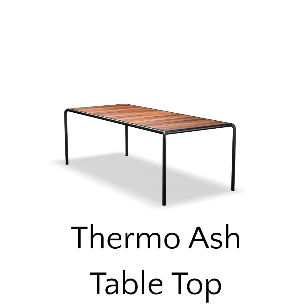 AVANTI Outdoor Dining Table - 88 Inch Weatherproof Patio Table for Backyard, Garden, and Poolside Entertaining | Durable & Stylish Aluminium Frame