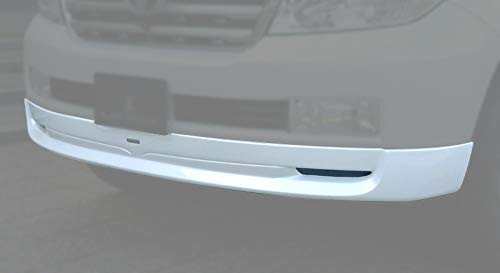 2012+ Toyota Land Cruiser 200 LXM Fiberglass Front Bumper Lip Spoiler - Aerodynamic Body Kit Upgrade for Off-Road & Street Style Enhancement
