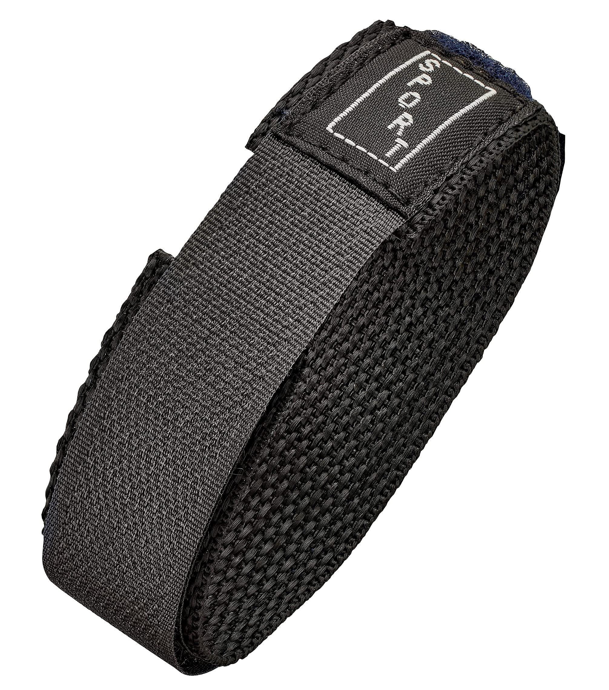 Alpine Sporty Padded Nylon Fabric Watch Band 20mm - Durable & Comfortable Strap for Garmin, Fitbit, Samsung Smartwatches - Perfect for Running, Hiking & Outdoor Activities