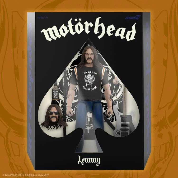 Motorhead Lemmy Kilmister 1981 Tour Action Figure - Ultimate Collectible for Rock Music Fans & Memorabilia Collectors | Perfect for Display, Gifts & Rock Music Enthusiasts