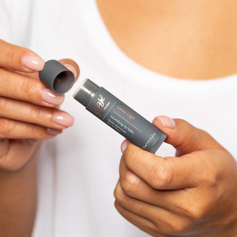 Coco Lips Nourishing Lip Balm - Hydrating & Moisturizing for Dry, Chapped Lips - Perfect for Winter, Travel & Daily Care