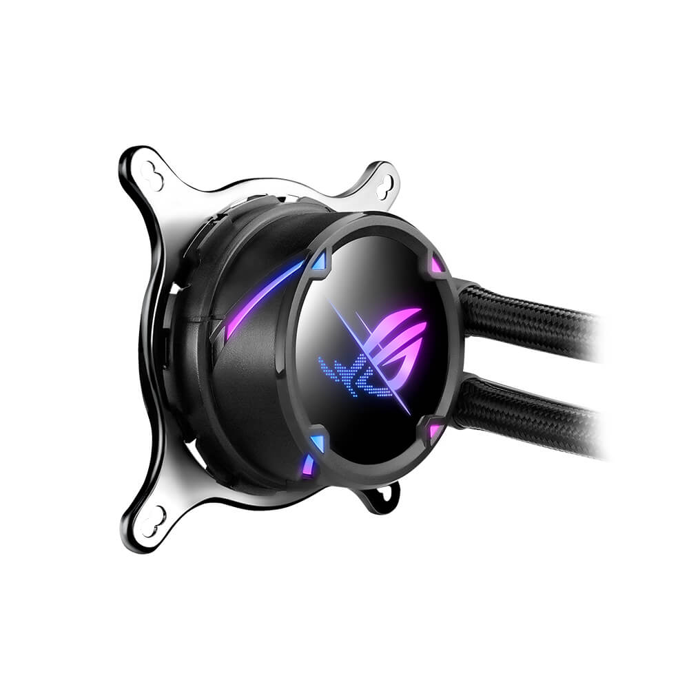 ASUS ROG Strix LC II 360 ARGB AIO Liquid CPU Cooler - High Performance RGB Cooling for Gaming PCs & Workstations - Perfect for Overclocking and Silent Operation