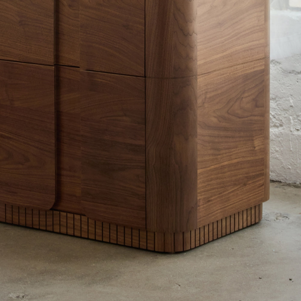Montecito Side Table - Modern Wooden End Table for Living Room, Bedroom, or Office - Perfect for Coffee, Books, and Decor