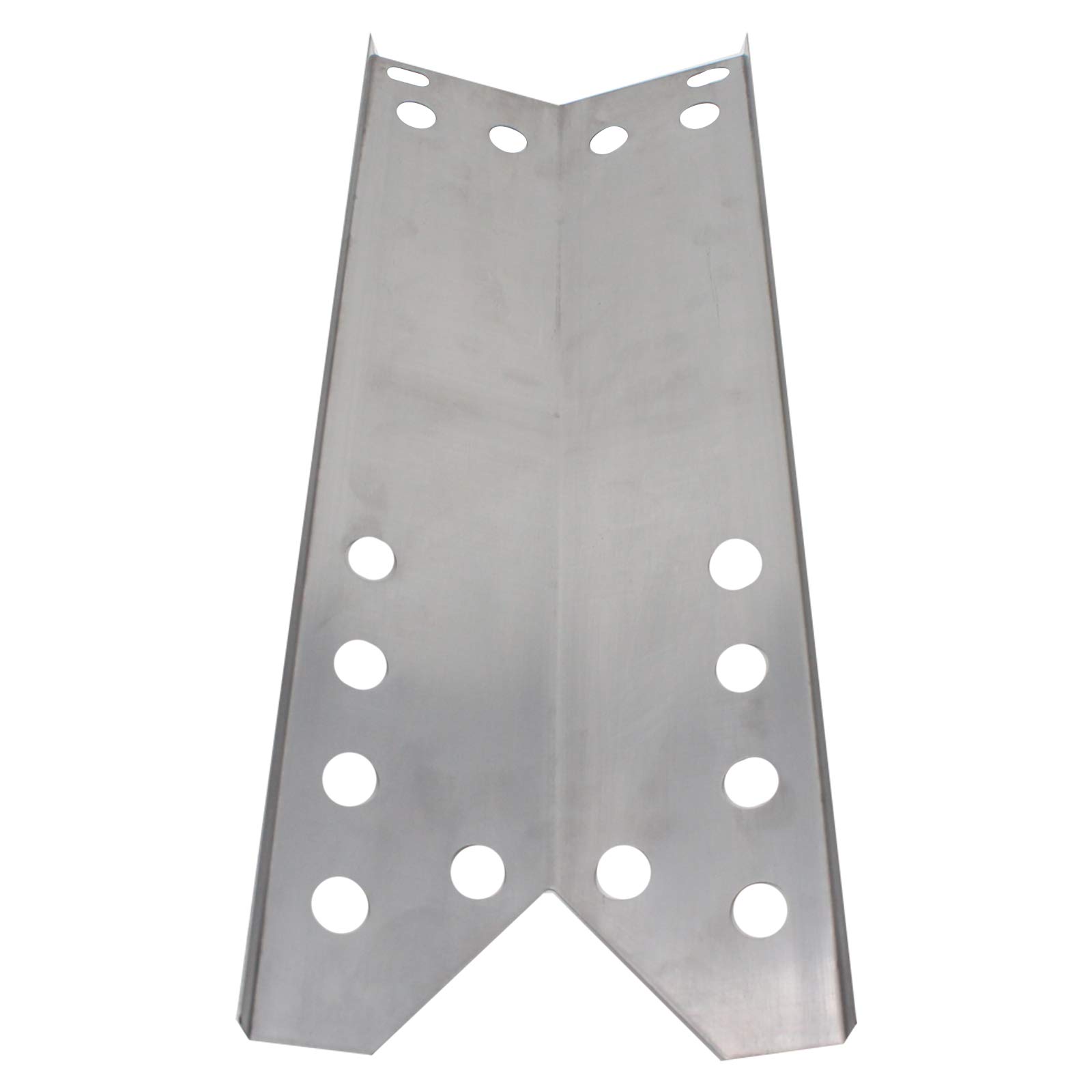 2-Pack Stainless Steel BBQ Grill Heat Shield Plate & Flame Tamer Replacement for Nexgrill 720-0549 - Compatible with 15 1/16
